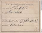 Etiketten zu Muskovit (NHMW-MIN-Ad964)